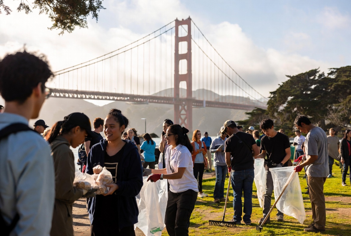 Learning to give back in San Francisco